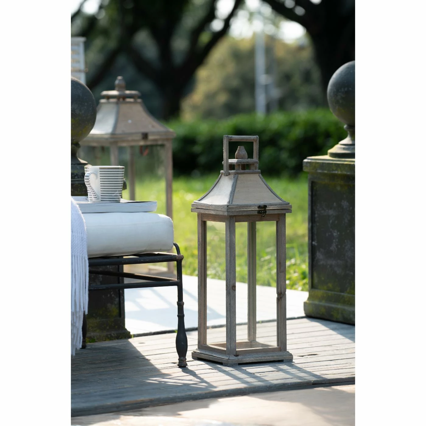 Buy 🌟 A & B Home A & B Home Garden Candle Lanterns - Set Of 2 😍 4 Buy 🌟 A & B Home A & B Home Garden Candle Lanterns - Set Of 2 😍 - Image 4