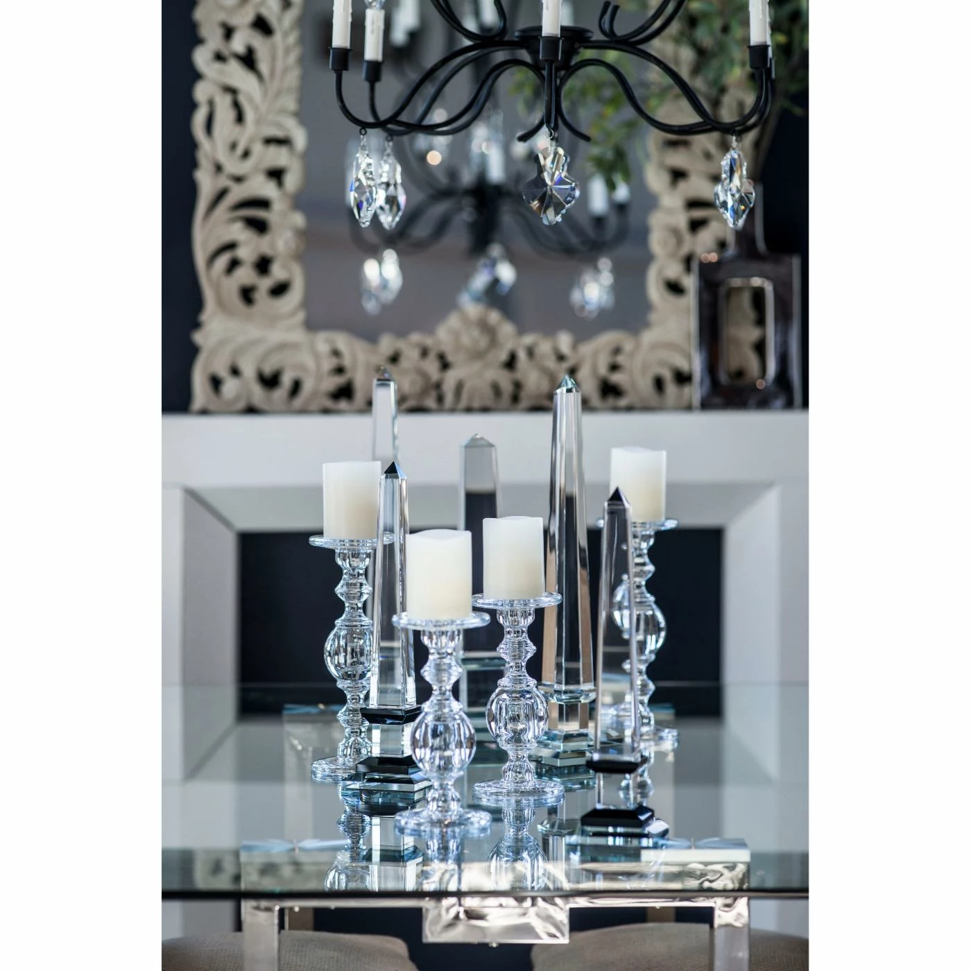 Cheap 𧨠A & B Home Candlesticks A & B Home Radiance Glass Candlestick Holder π 4 Cheap 𧨠A & B Home Candlesticks A & B Home Radiance Glass Candlestick Holder π - Image 4
