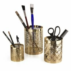 Wholesale 🥰 Danya B Filigree Hurricane Candle Holder - Set Of 3 🤩 -Candle Holders Sales detail2DBI356