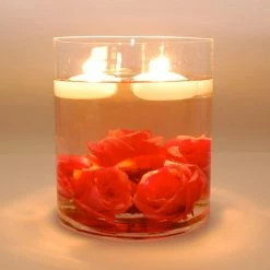 Best Sale 👍 Tea Light Lumabase Floating Candles- Set Of 12 😀 -Candle Holders Sales detail2JHSP060