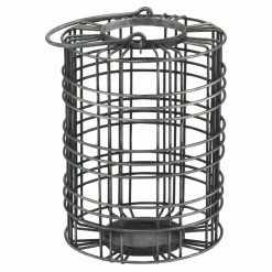 Coupon 😍 DecMode Wire Cage Candle Lantern 👏 -Candle Holders Sales detail2UMA10570