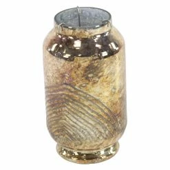 Cheap 💯 Hurricane DecMode Copper Glass Candle Holder 🔥 -Candle Holders Sales detail2UMA12275