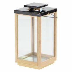 Cheapest 🔥 DecMode Contemporary Bamboo And Stainless Steel Tapered Lantern 💯 8 Cheapest 🔥 DecMode Contemporary Bamboo And Stainless Steel Tapered Lantern 💯 -Candle Holders Sales detail2UMA9710