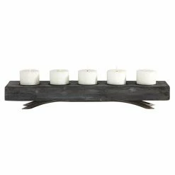 Coupon ✨ Centerpieces Uttermost Callum Wooden Candleholder ✨ -Candle Holders Sales detail2UMC8620