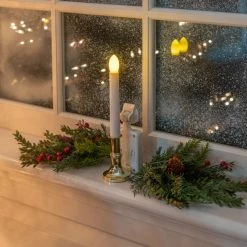 Buy 🛒 Flameless & LED Touch Of ECO Carolite Pro Solar LED Flameless Window Candle - Set Of 2 🤩 -Candle Holders Sales detail3TOUC129