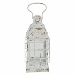 Brand new ⭐ DecMode Glass Window Candle Lantern 😍 -Candle Holders Sales detail3UMA12157