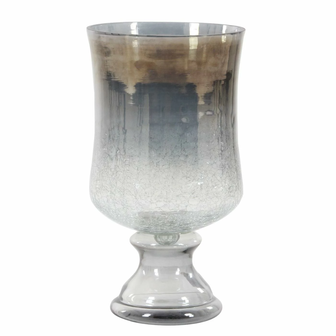 Budget ๐ DecMode Traditional Smoked Glass Hurricane Candle Lamp ๐งจ 5 Budget ๐ DecMode Traditional Smoked Glass Hurricane Candle Lamp ๐งจ - Image 5