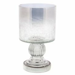Flash Sale ๐ DecMode Traditional Smoked Glass Hurricane Lamp ๐ 11 Flash Sale ๐ DecMode Traditional Smoked Glass Hurricane Lamp ๐ -Candle Holders Sales detail4UMA11585