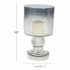 Flash Sale ๐ DecMode Traditional Smoked Glass Hurricane Lamp ๐ 12 Flash Sale ๐ DecMode Traditional Smoked Glass Hurricane Lamp ๐ -Candle Holders Sales detail5UMA11585