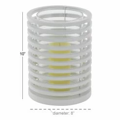 Hot Sale 😍 Pillar DecMode Contemporary Iron Ring Candle Holder 👍 -Candle Holders Sales detail5UMA11609