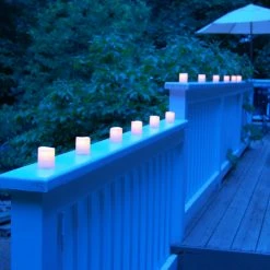 New ❤️ LumaBase Battery Operated Mini Amber Pillar Candles - Set Of 6 ✨ 19 New ❤️ LumaBase Battery Operated Mini Amber Pillar Candles - Set Of 6 ✨ -Candle Holders Sales detail7JHSP124