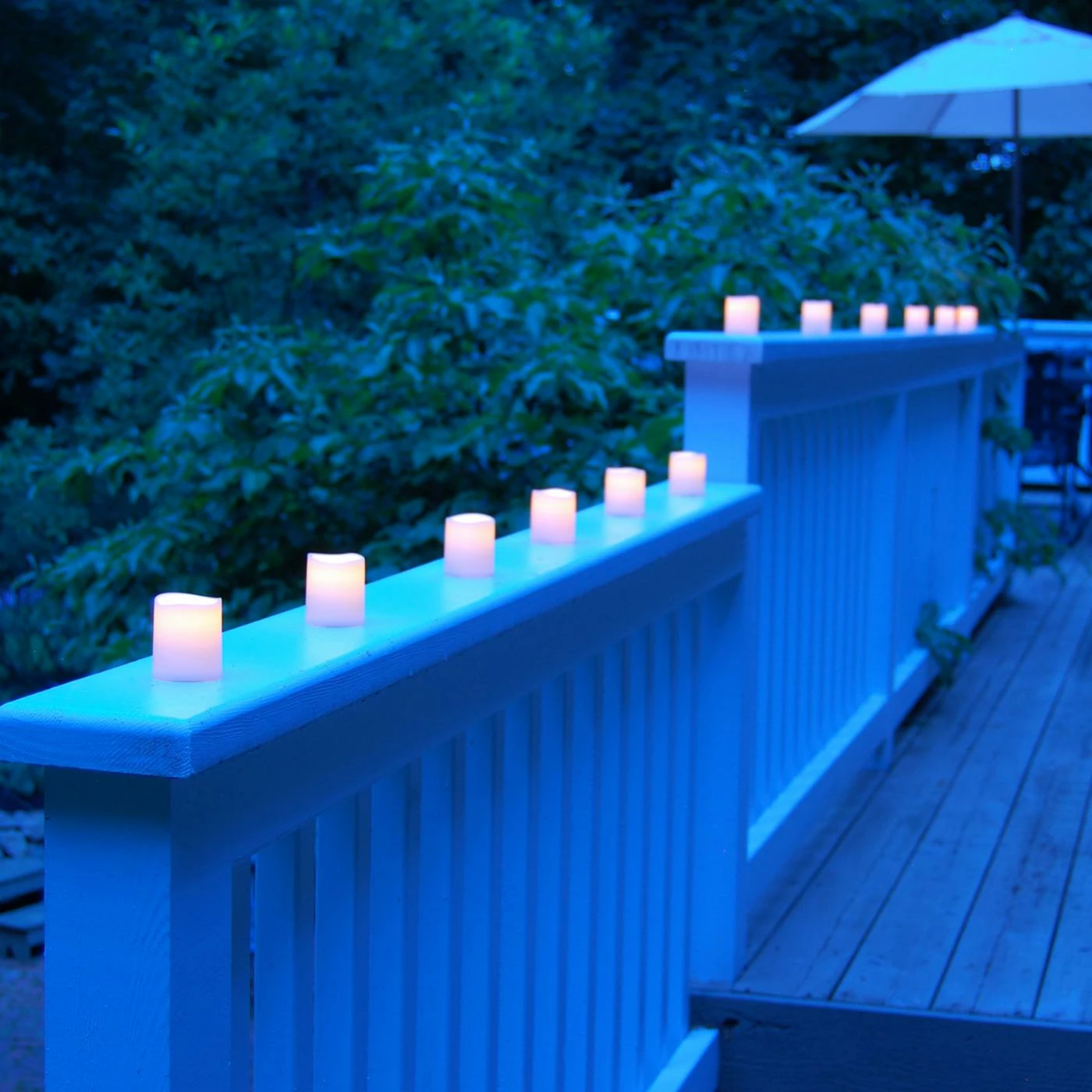 New ❤️ LumaBase Battery Operated Mini Amber Pillar Candles - Set Of 6 ✨ 10 New ❤️ LumaBase Battery Operated Mini Amber Pillar Candles - Set Of 6 ✨ - Image 10