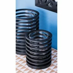 Hot Sale 😍 Pillar DecMode Contemporary Iron Ring Candle Holder 👍 -Candle Holders Sales detail7UMA11609