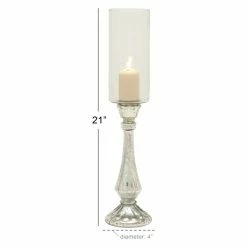 Flash Sale 😉 Hurricane DecMode Glass Decorative Candle Holder ✨ 5 Flash Sale 😉 Hurricane DecMode Glass Decorative Candle Holder ✨ -Candle Holders Sales detail7UMA3280