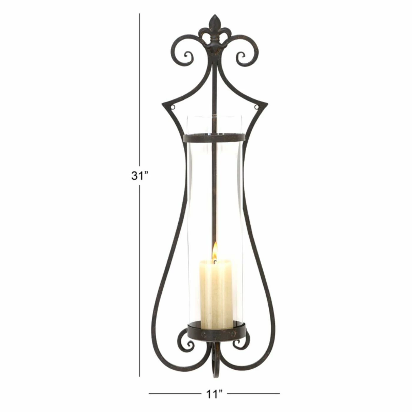 Best deal 💯 DecMode 31 In. Candle Wall Sconce 🥰 2 Best deal 💯 DecMode 31 In. Candle Wall Sconce 🥰 - Image 2