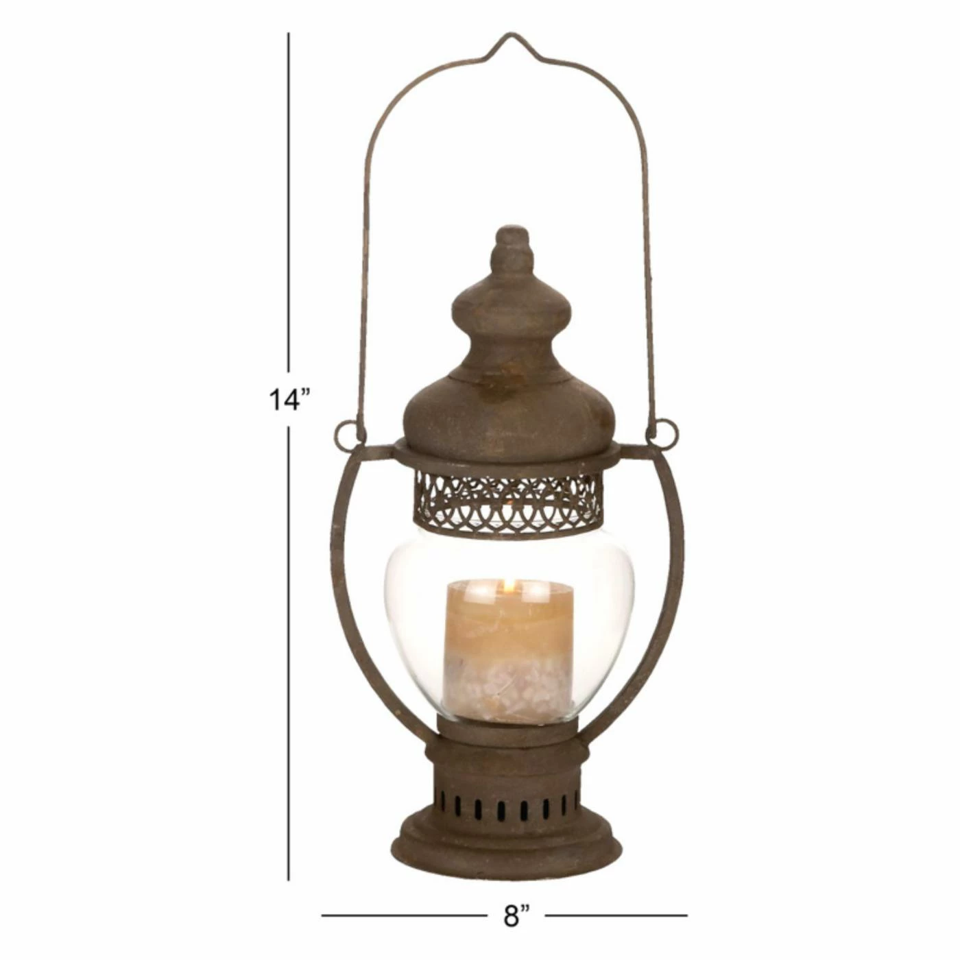 Cheap ๐งจ DecMode Knob Finial Lantern Candle Holder ๐ฏ 3 Cheap ๐งจ DecMode Knob Finial Lantern Candle Holder ๐ฏ - Image 3
