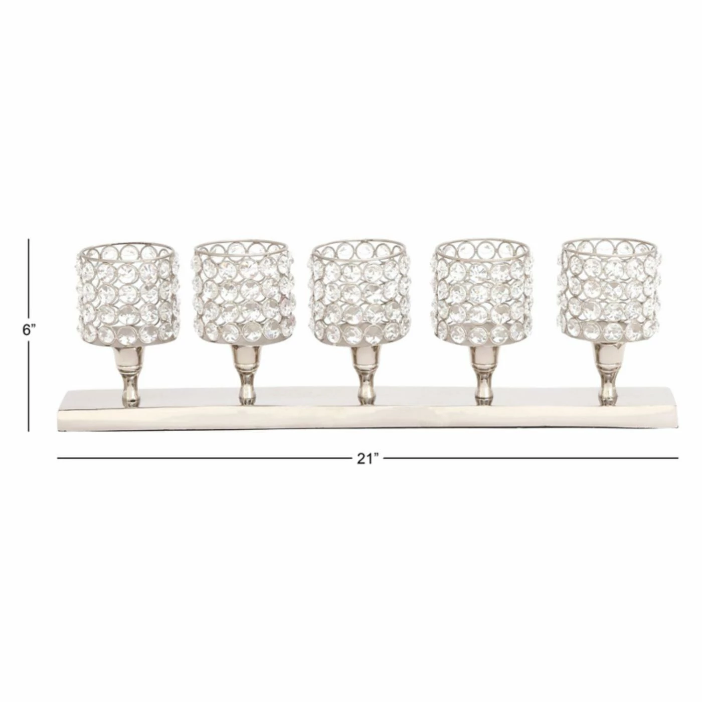 Promo โค๏ธ DecMode 6-in. Aluminum Votive Candle Holder ๐คฉ 4 Promo โค๏ธ DecMode 6-in. Aluminum Votive Candle Holder ๐คฉ - Image 4