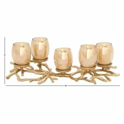 Promo 😀 Candelabras DecMode Coral Stand Candle Holder ❤️ -Candle Holders Sales detail7UMA7094
