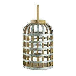 Brand new 🌟 A & B Home A & B Home Wood / Metal Lantern ✔️ -Candle Holders Sales detailABH983