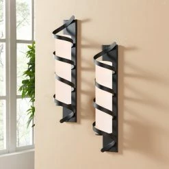 Promo 🎉 Danya B Wrap Around Metal Pillar Candle Sconces - Set Of 2 👍 -Candle Holders Sales detailDBI392