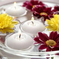 Best Sale 👍 Tea Light Lumabase Floating Candles- Set Of 12 😀 -Candle Holders Sales detailJHSP060