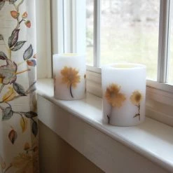 Discount ๐ Flameless & LED LumaBase Battery Operated LED Candles With Dried Flowers Design - Set Of 2 ๐ 5 Discount ๐ Flameless & LED LumaBase Battery Operated LED Candles With Dried Flowers Design - Set Of 2 ๐ -Candle Holders Sales detailJHSP122
