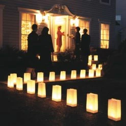 Budget 🌟 Tea Light LumaBase 24 Luminaria Weight And Candle Holder 👏 -Candle Holders Sales detailJHSP146