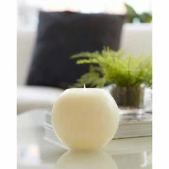 Best Sale 🔔 Flameless & LED Melrose International Simplux Round Candle With Moving Flame 🧨 -Candle Holders Sales detailMELR580