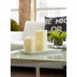 Cheap 😍 Flameless & LED Melrose International Simplux Squared Candle With Moving Flame 🌟 -Candle Holders Sales detailMELR581