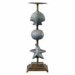 Wholesale โญ San Pacific International Shell And Starfish Pillar Candleholder ๐ 6 Wholesale โญ San Pacific International Shell And Starfish Pillar Candleholder ๐ -Candle Holders Sales detailSAPI1072