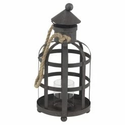 Budget π DecMode Industrial Cage Lantern Candle Holder π€© 9 Budget π DecMode Industrial Cage Lantern Candle Holder π€© -Candle Holders Sales detailUMA11028