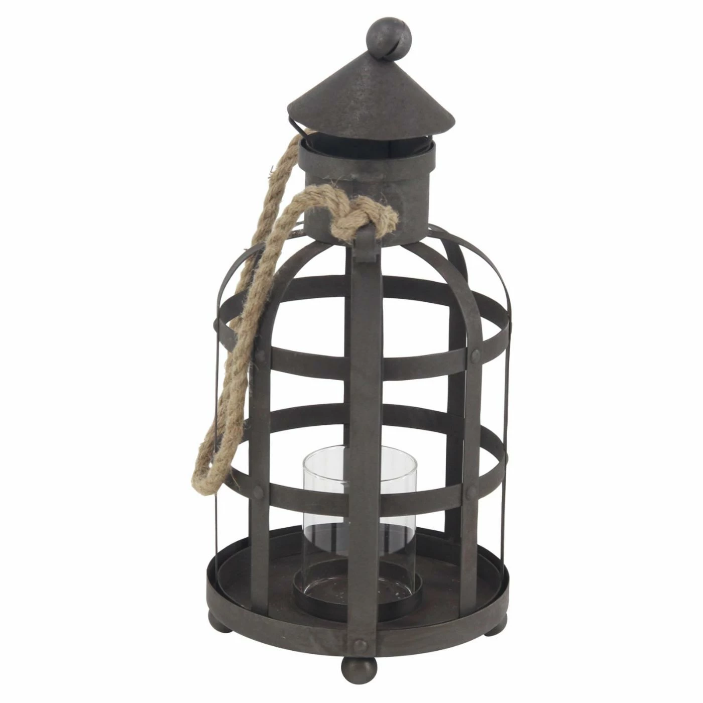 Budget π DecMode Industrial Cage Lantern Candle Holder π€© 3 Budget π DecMode Industrial Cage Lantern Candle Holder π€© - Image 3
