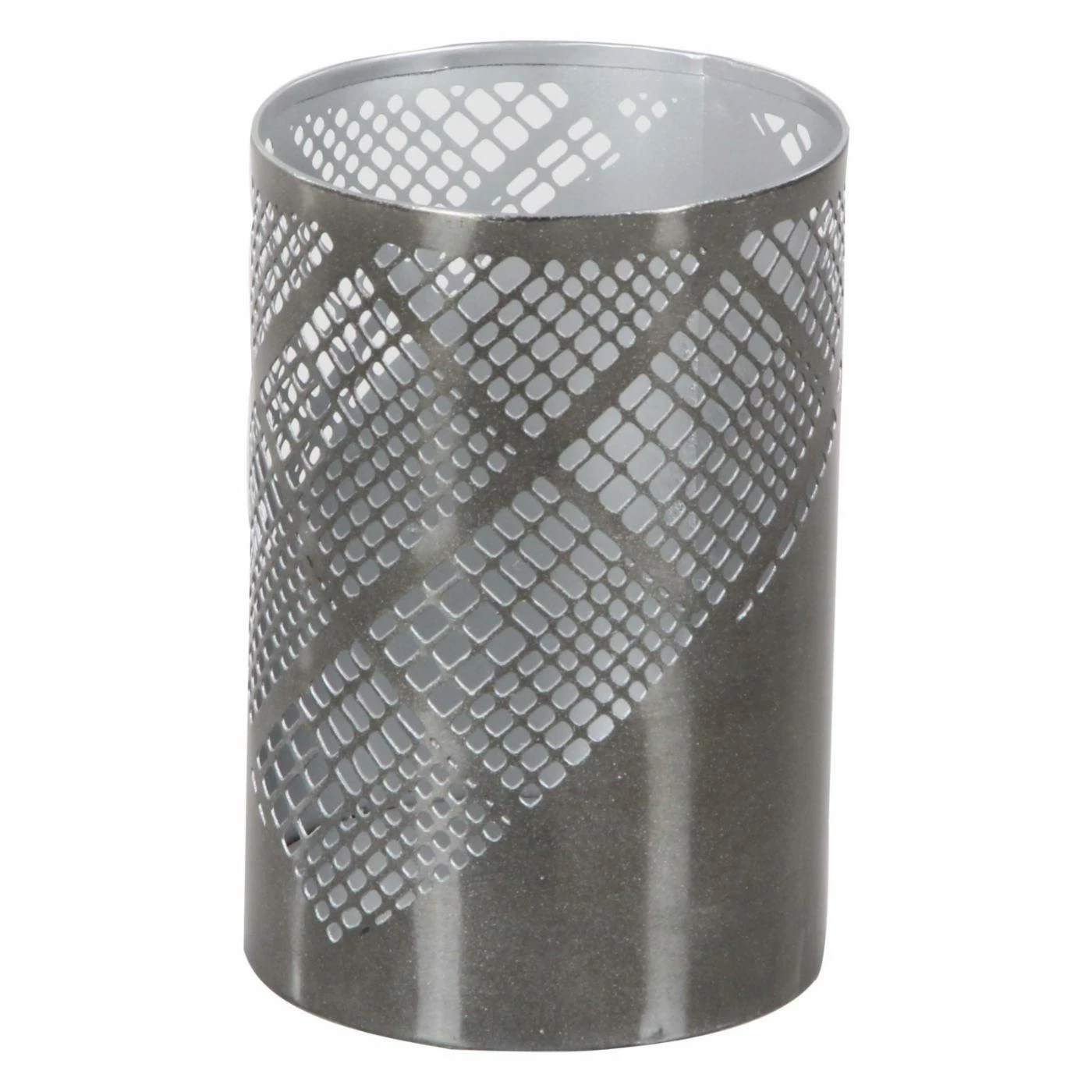 New ๐ DecMode Plaid Pattern Hurricane Candle Holders - Set Of 2 โ๏ธ 3 New ๐ DecMode Plaid Pattern Hurricane Candle Holders - Set Of 2 โ๏ธ - Image 3