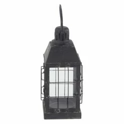 Brand new ⭐ DecMode Glass Window Candle Lantern 😍 -Candle Holders Sales detailUMA12157