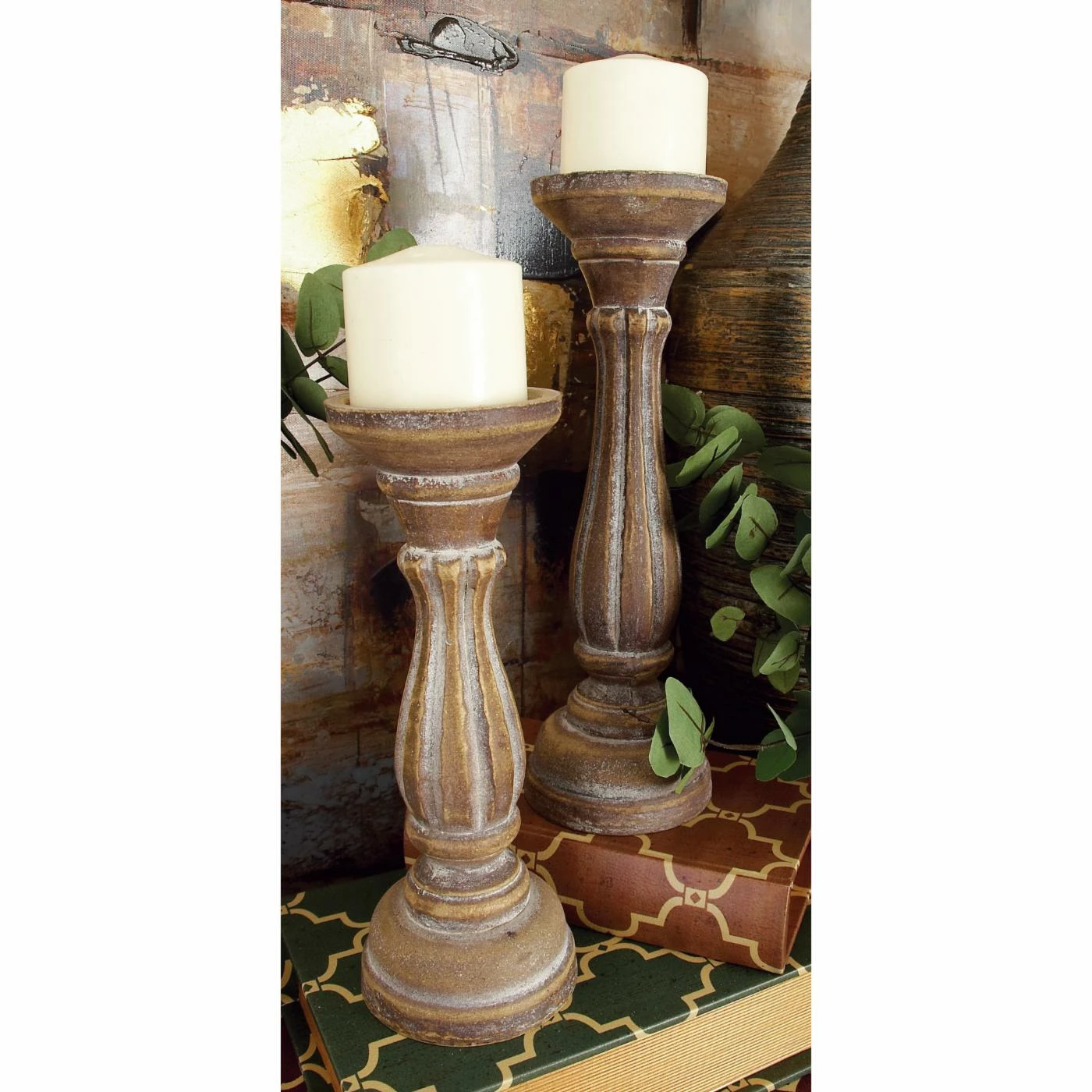 Hot Sale 🌟 Pillar DecMode Candle Holder - Set Of 3 🤩 3 Hot Sale 🌟 Pillar DecMode Candle Holder - Set Of 3 🤩 - Image 3