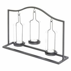 Coupon 🧨 DecMode Votive Candle Holder - Metallic Black ⭐ -Candle Holders Sales detailUMA5661