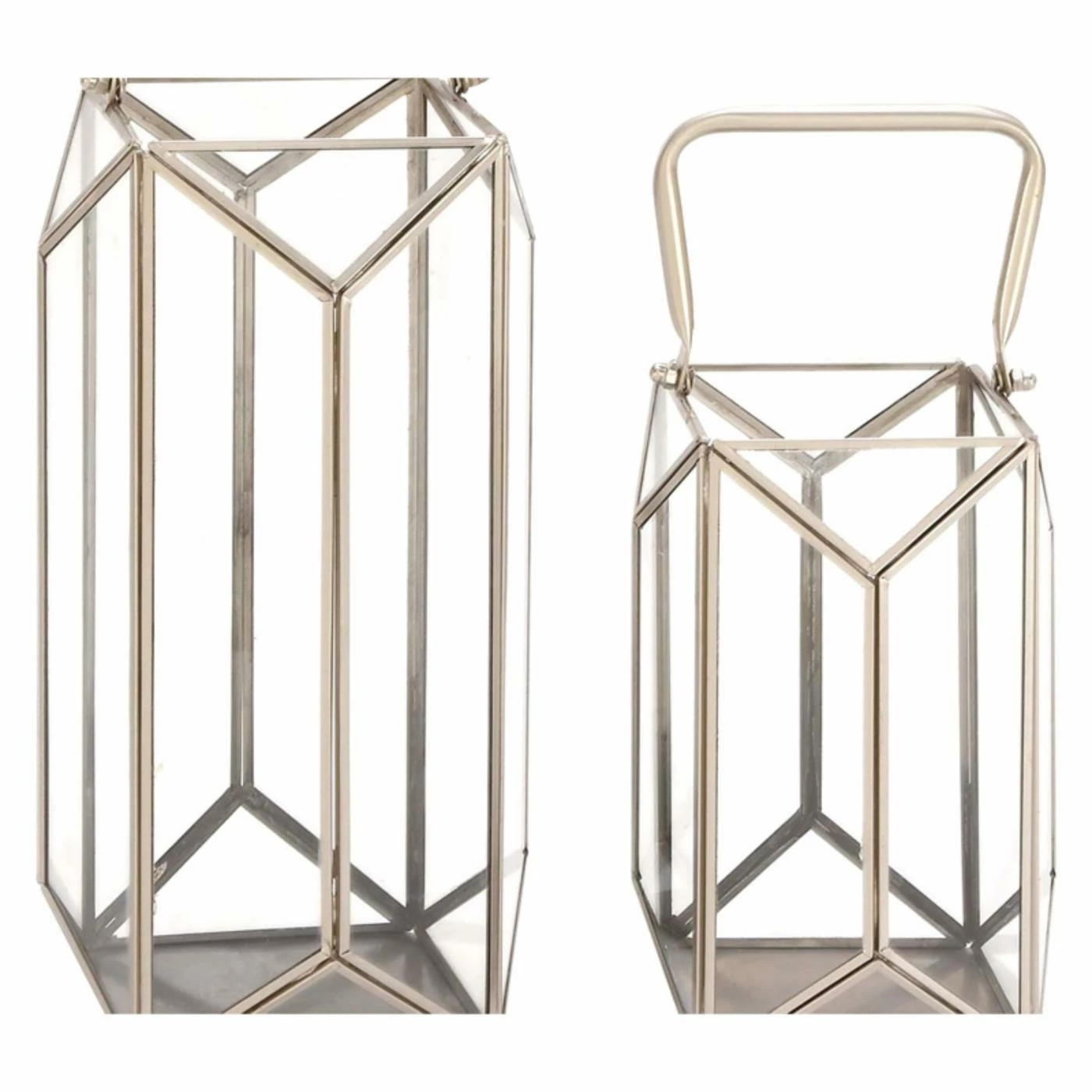 Cheapest 😀 Lantern DecMode Iron Frame Candle Holder - Set Of 2 💯 3 Cheapest 😀 Lantern DecMode Iron Frame Candle Holder - Set Of 2 💯 - Image 3