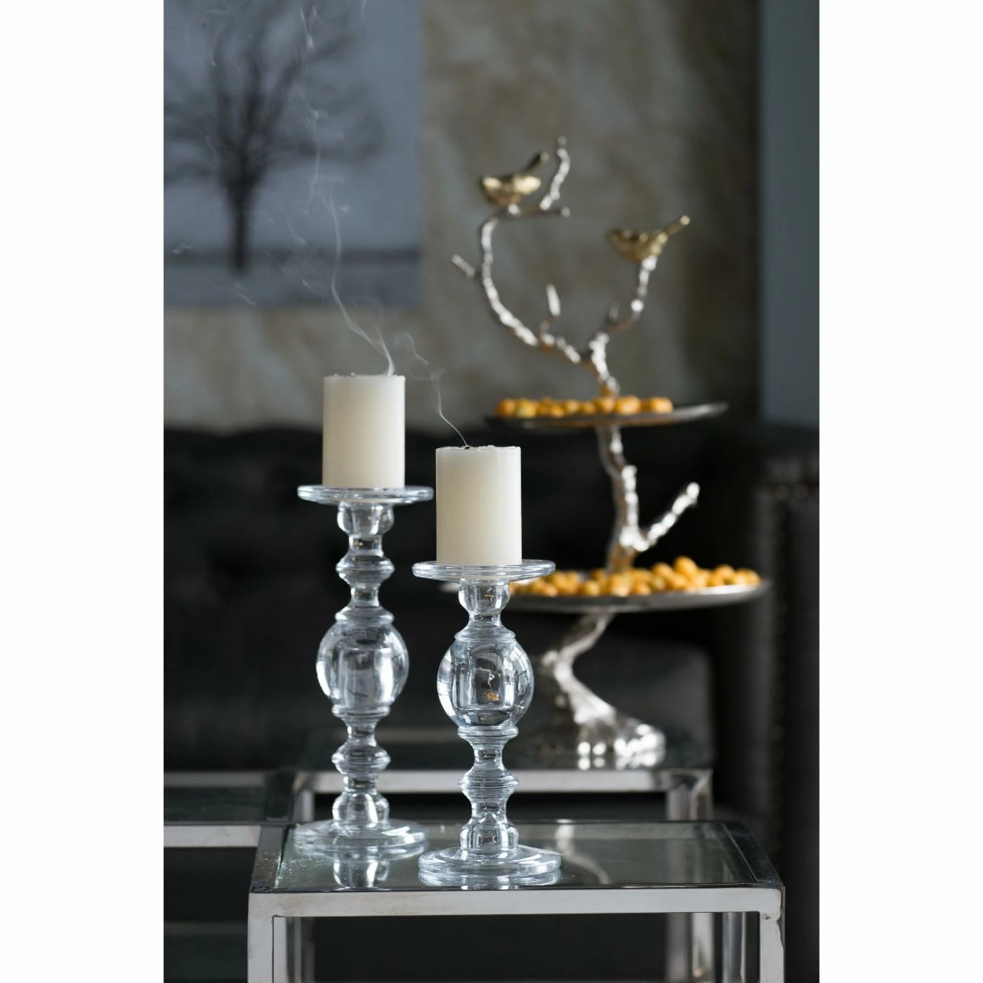 Cheap 𧨠A & B Home Candlesticks A & B Home Radiance Glass Candlestick Holder π 2 Cheap 𧨠A & B Home Candlesticks A & B Home Radiance Glass Candlestick Holder π - Image 2