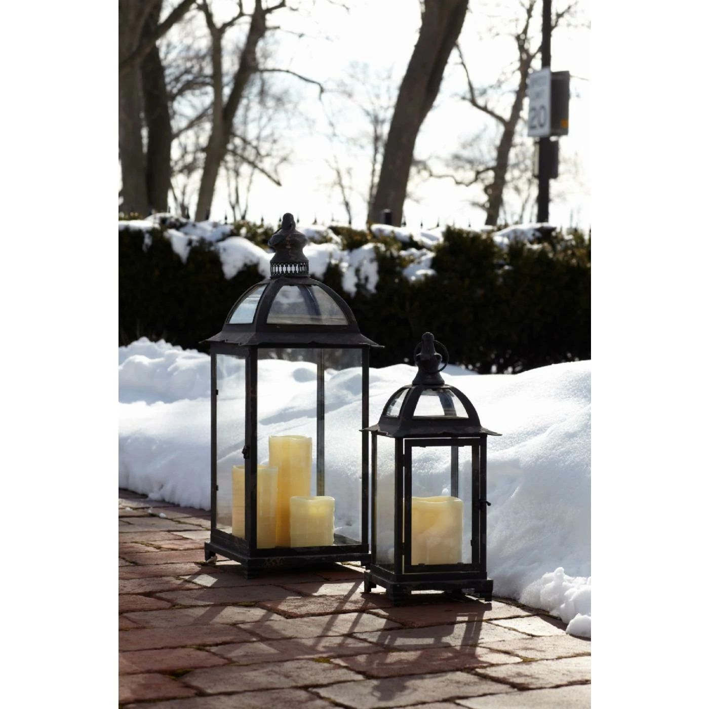 Best reviews of π― Melrose International Rustic Lantern With Glass - Set Of 2 π 2 Best reviews of π― Melrose International Rustic Lantern With Glass - Set Of 2 π - Image 2