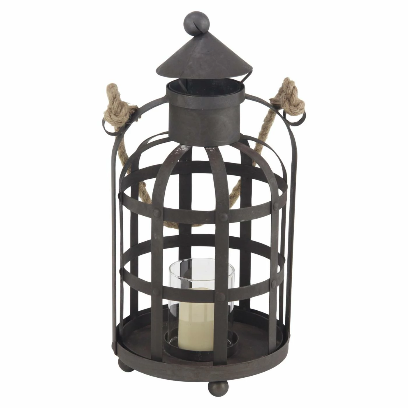 Budget π DecMode Industrial Cage Lantern Candle Holder π€© 2 Budget π DecMode Industrial Cage Lantern Candle Holder π€© - Image 2