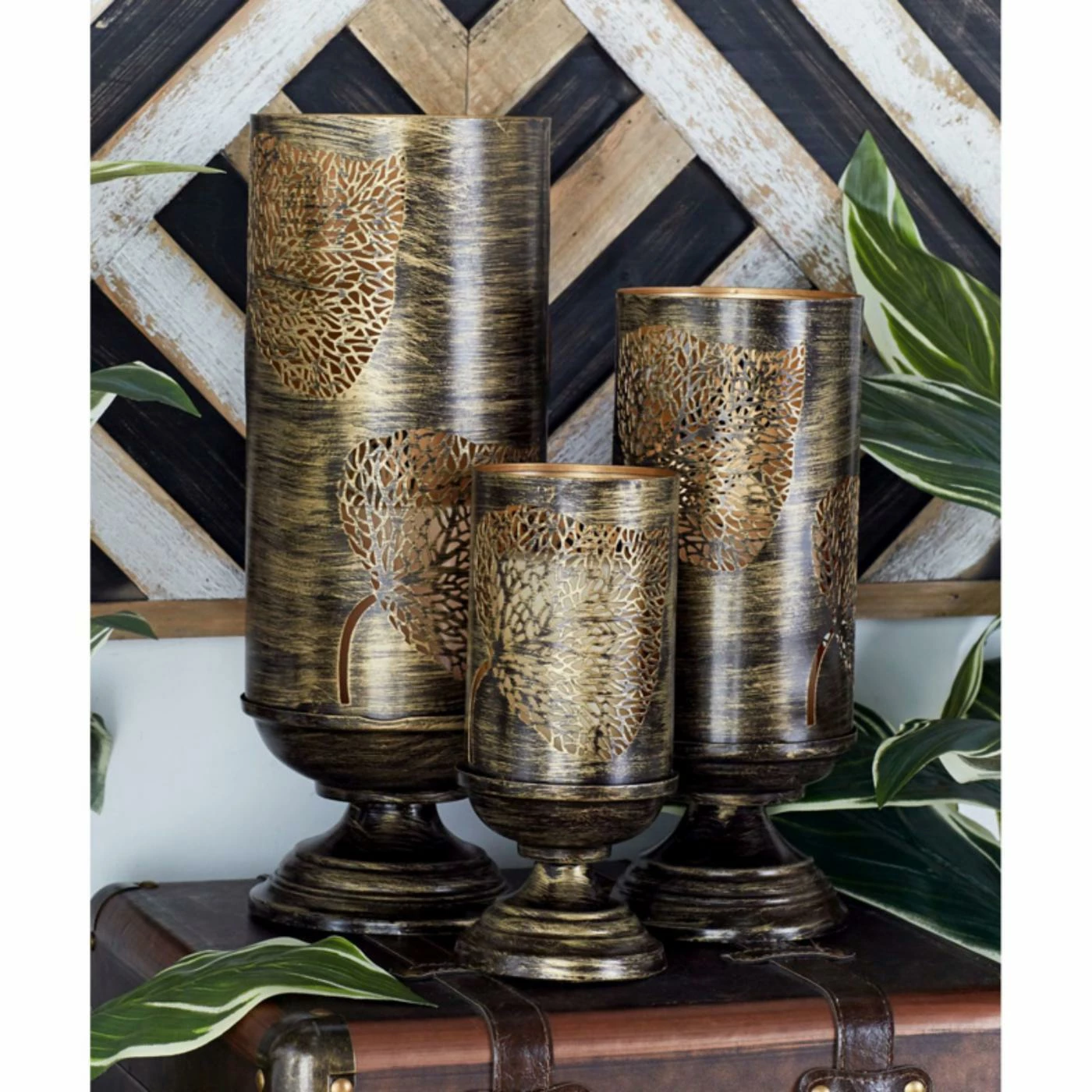 Budget 🛒 DecMode 47521 Lantern Candle Holder - Set Of 3 🔥 2 Budget 🛒 DecMode 47521 Lantern Candle Holder - Set Of 3 🔥 - Image 2