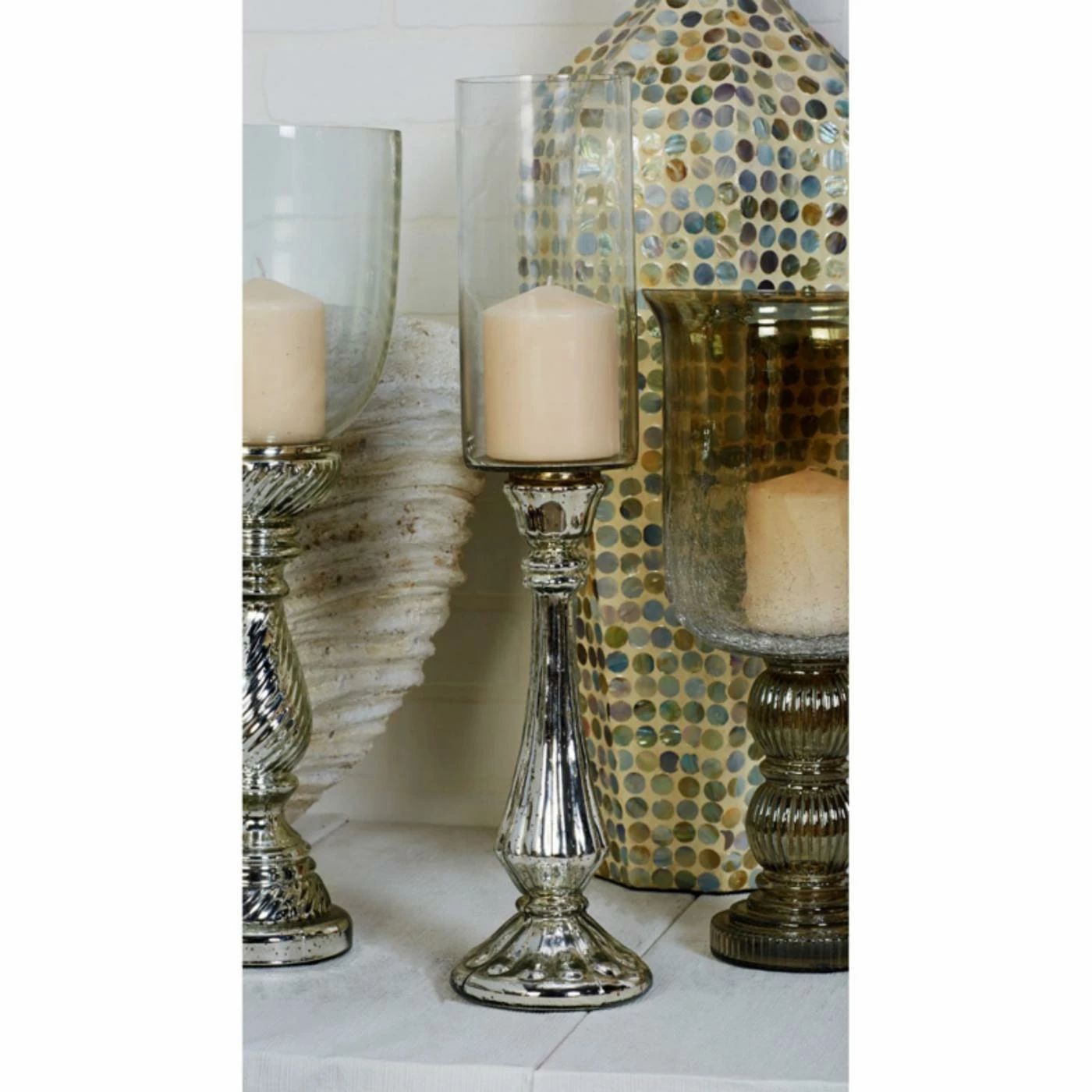 Flash Sale 😉 Hurricane DecMode Glass Decorative Candle Holder ✨ 2 Flash Sale 😉 Hurricane DecMode Glass Decorative Candle Holder ✨ - Image 2