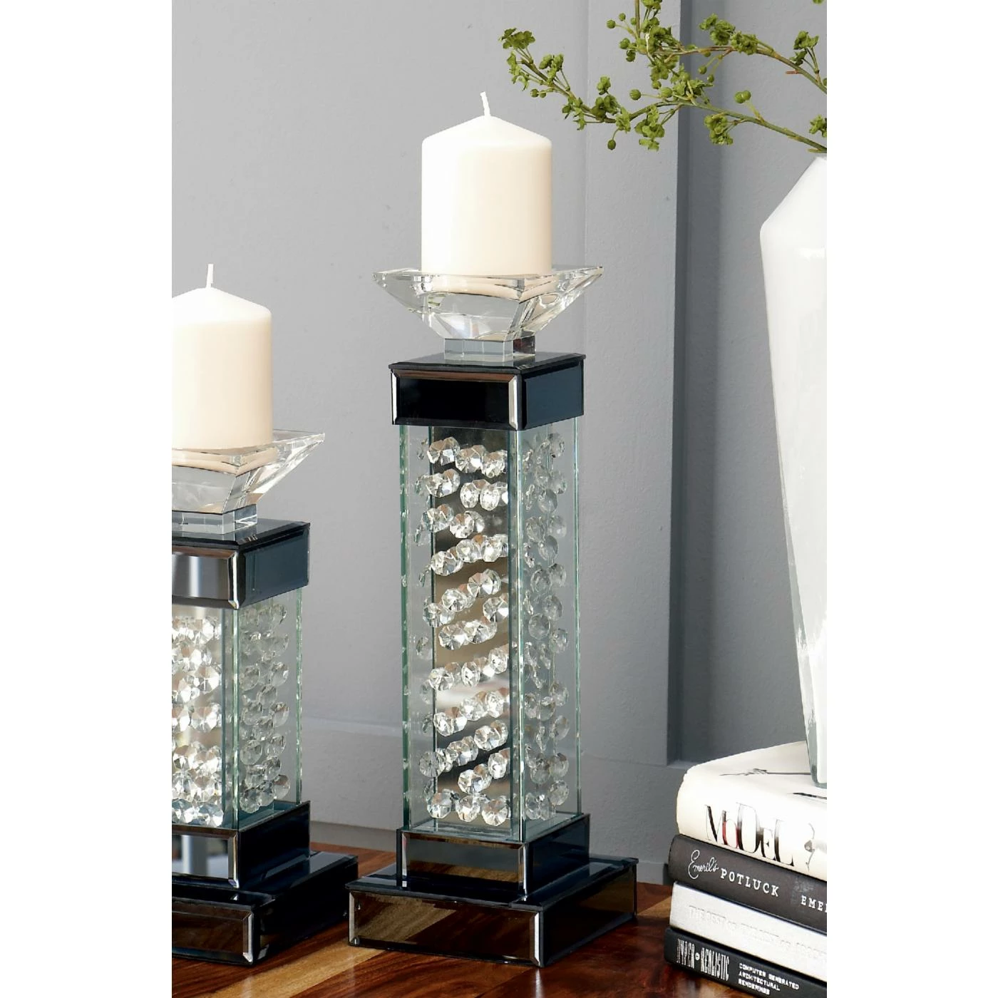 Buy 🎉 Pillar DecMode Crystal Candle Holder 🔔 2 Buy 🎉 Pillar DecMode Crystal Candle Holder 🔔 - Image 2