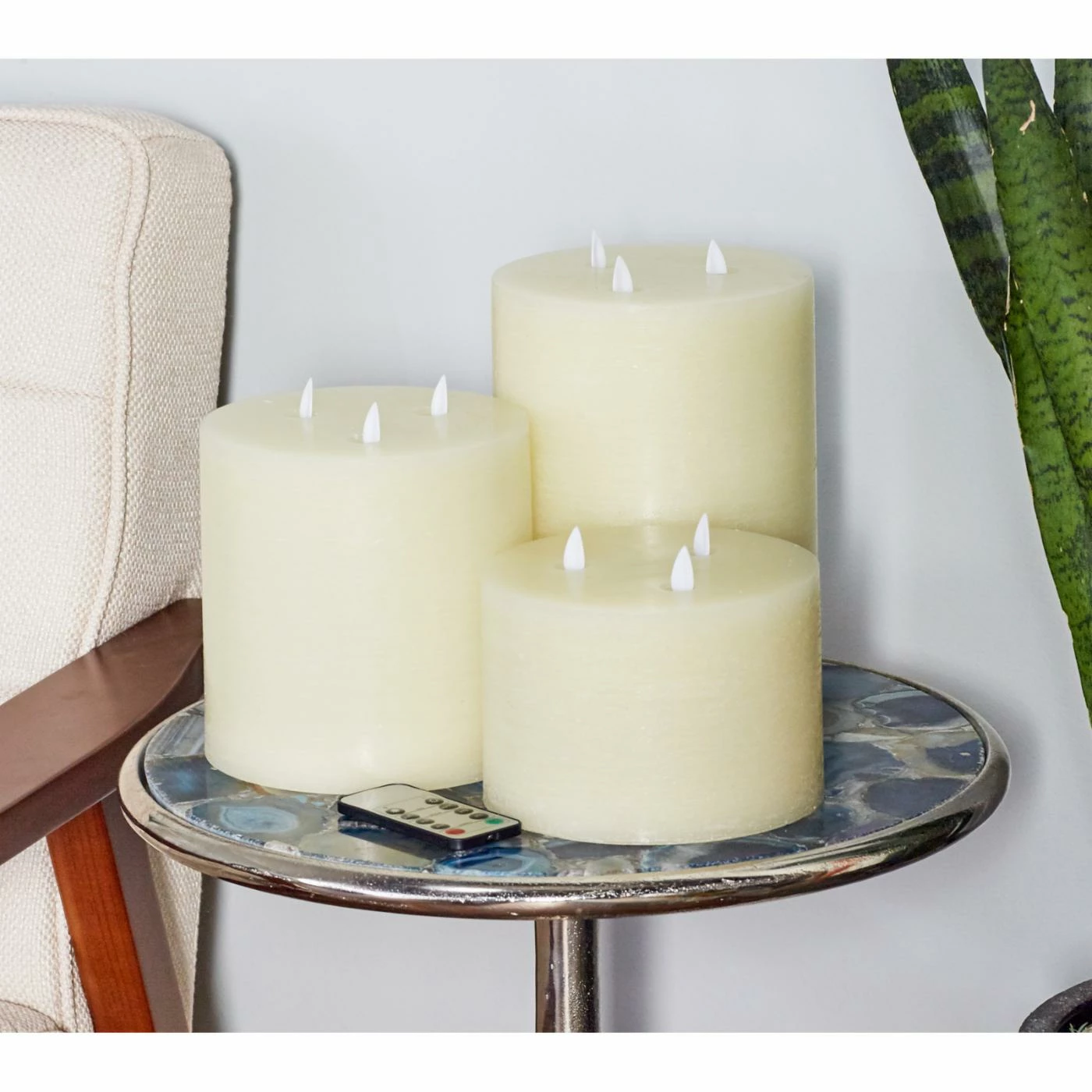 Best reviews of 😍 Flameless & LED DecMode Wax And Led Flicker Candles - Set Of 3 👍 2 Best reviews of 😍 Flameless & LED DecMode Wax And Led Flicker Candles - Set Of 3 👍 - Image 2