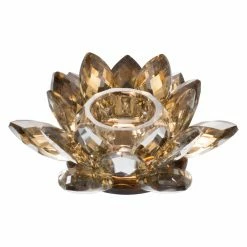 Budget ❤️ A & B Home Tea Light A & B Home Lotus Candle Holder 👏