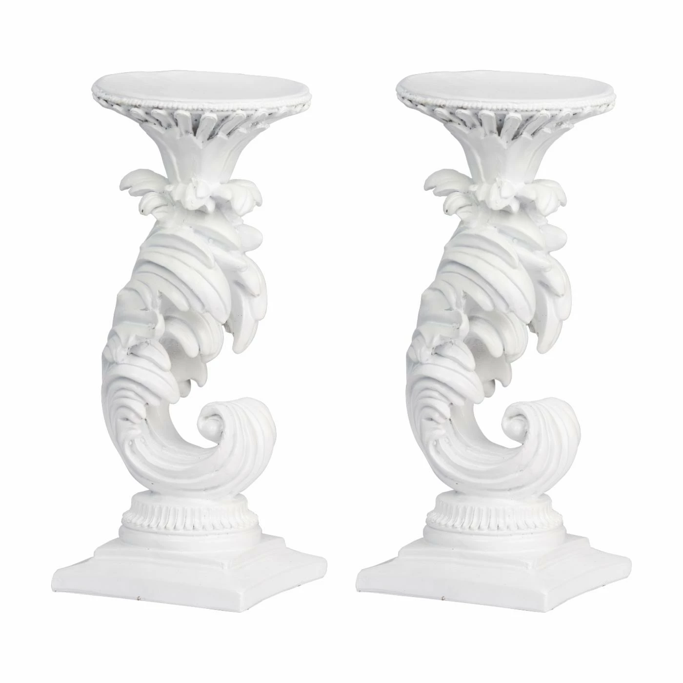 Best Sale 🎉 A & B Home Pillar A & B Home Mermaid Candle Holder - Set Of 2 😀 1 Best Sale 🎉 A & B Home Pillar A & B Home Mermaid Candle Holder - Set Of 2 😀