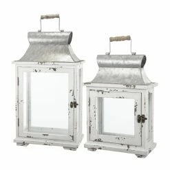 Best reviews of ✔️ A & B Home A & B Home Evelyn Farmhouse Cottage Lantern - Set Of 2 ❤️