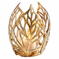 Best deal 😀 Pillar Cyan Design Sunrise Flame Candleholder 🌟