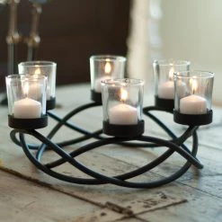 Best Sale 🧨 Votive Danya B Round Waves Candleholder 🔥