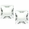 Best deal 🥰 Dimond Home Votive ELK Lighting Dimpled Crystal Cubes Candle Holders - Set Of 2 👏